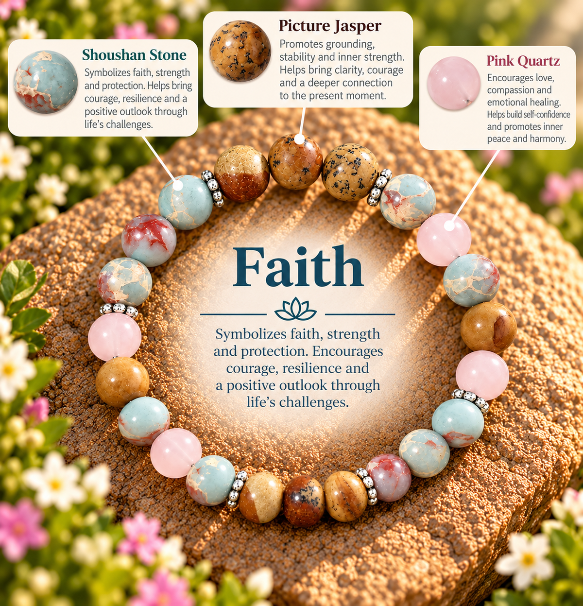 Faith – Hope & Inner Peace Bracelet