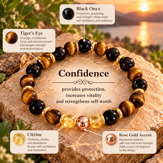 Confidence – Self-Belief & Inner Strength Bracelet