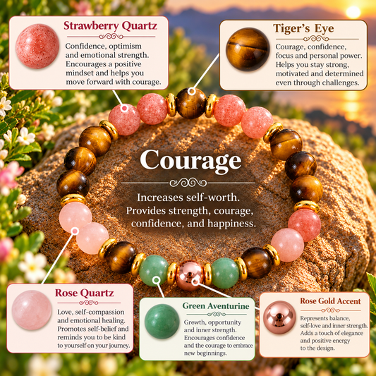 Courage – Bravery & Resilience Bracelet