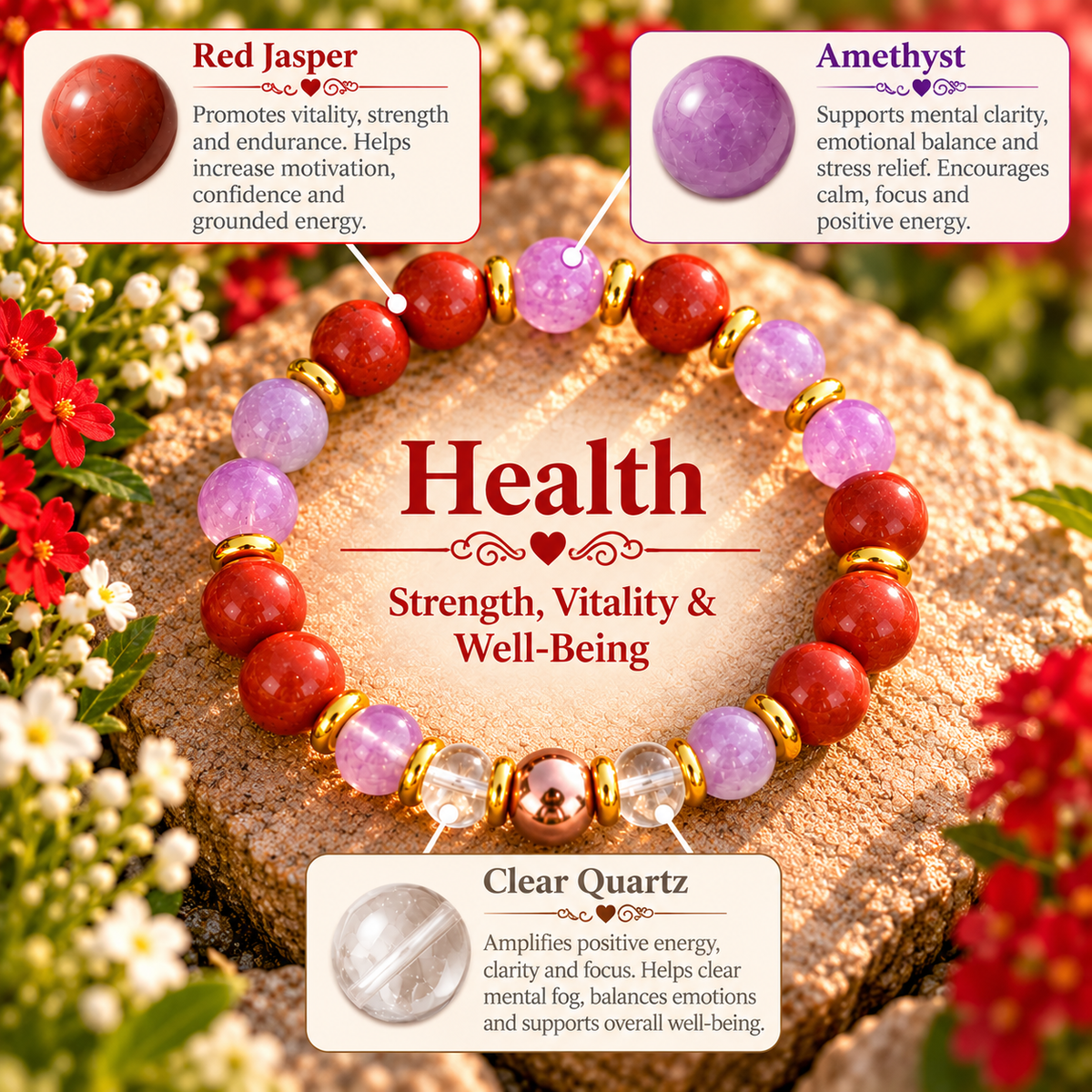 Health – Harmony & Positive Energy Bracelet
