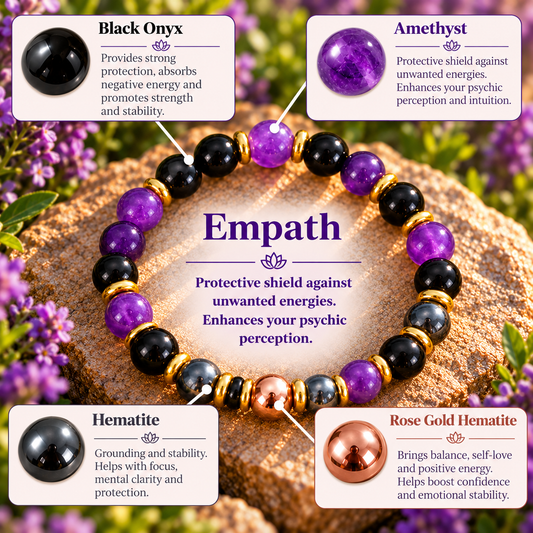 Empath – Protection & Emotional Balance Bracelet